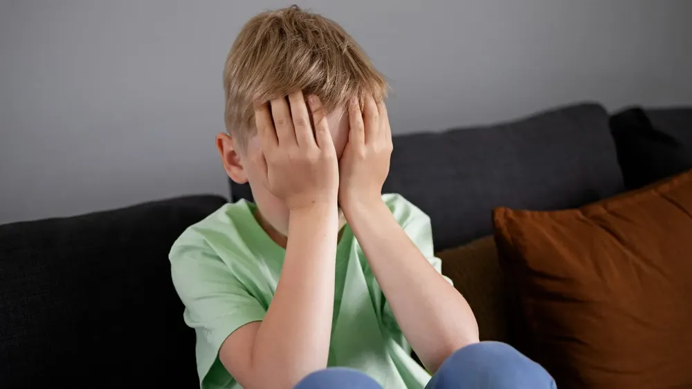 ansiedad-estres-niños. Créditos: Freepik