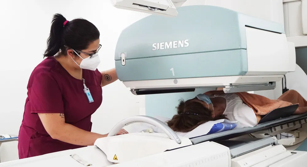 Tratamiento PET para el cáncer.